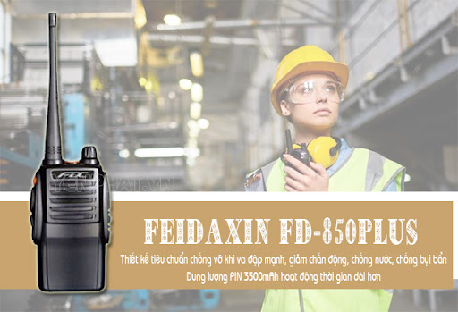 Ưu điểm của bộ đàm 10W Feidaxin FD-850Plus