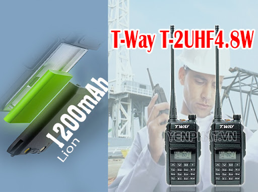 bộ đàm Tway T-2 UHF 4.8W