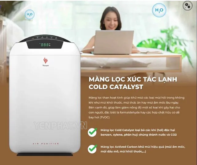 máy lọc không khí Vsmart 35LA5400