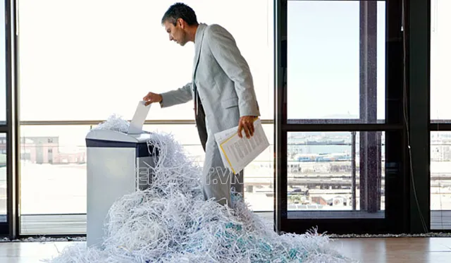 Máy hủy tài liệu cộng nghiệp là gì?
