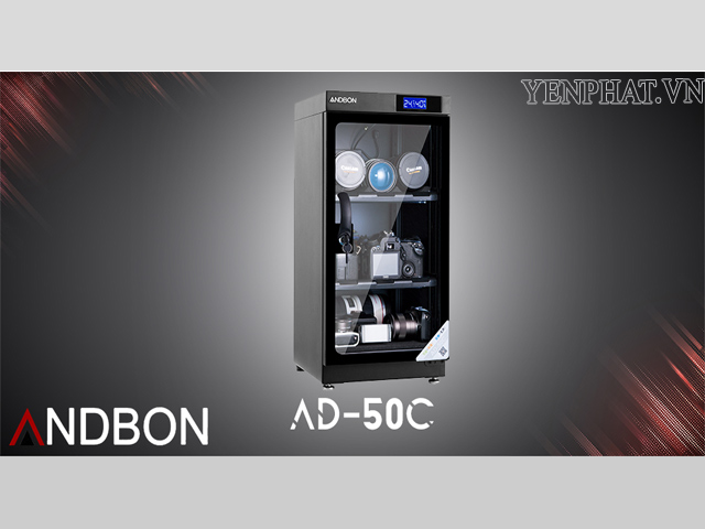 tủ chống ẩm máy ảnh 50l Andbon AD-50C 