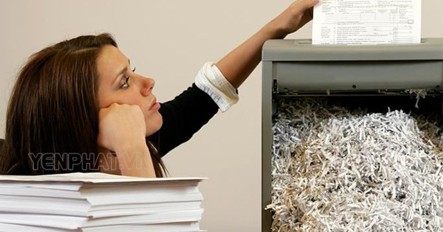 Những lý do bạn cần sở hữu máy huỷ tài liệu