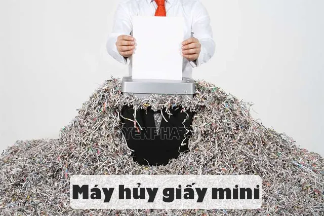 Máy hủy giấy mini