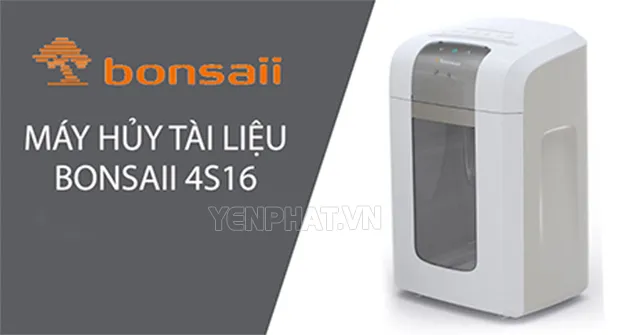 Máy hủy tài liệu Bonsaii 4S23