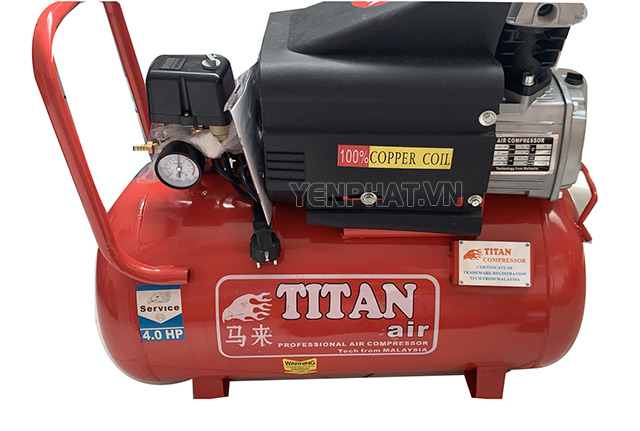 máy nén khí Titan TPD-50C được đánh giá cao với hiệu năng tốt, độ bền cao