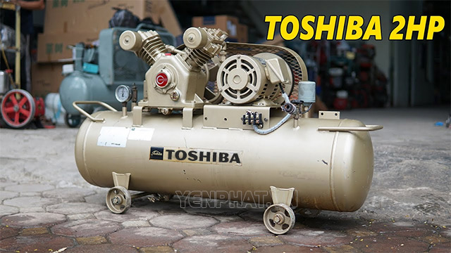 Có nên mua máy nén khí Toshiba Nhật bãi?