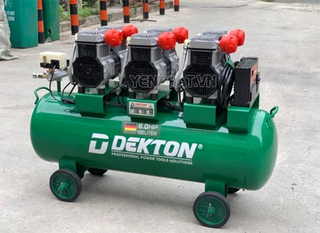 Model máy nén khí Dekton 100L