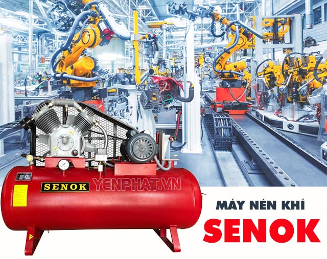 Máy nén khí Senok là một thương hiệu nổi tiếng và chất lượng của Ấn Độ