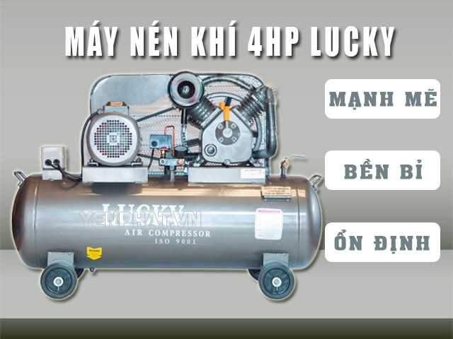 máy nén khí Lucky 4HP