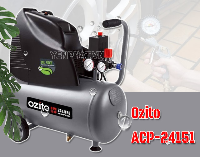 máy nén khí ozito 24l