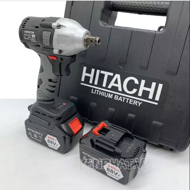Máy siết bu lông Hitachi 88V không chổi than