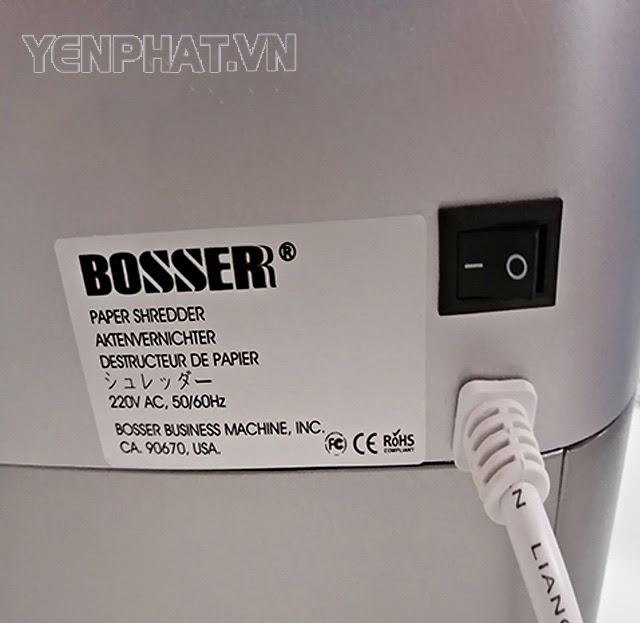 Mã sản phẩm máy huỷ giấy bosser 220cd