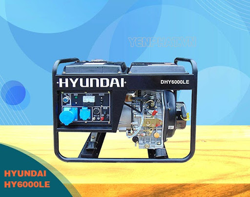 Máy phát điện chạy dầu Hyundai DHY 6000LE 5KW