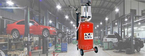 máy hút dầu thải dùng khí nén Kocu KQ-3090