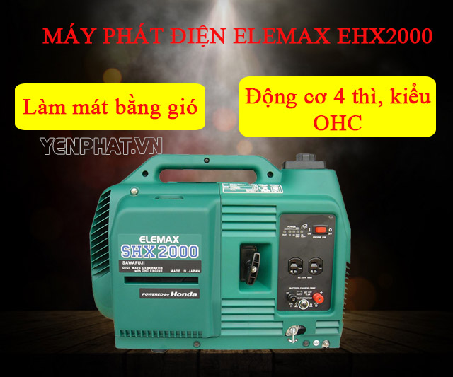Máy phát điện Elemax SHX2000 hà nội