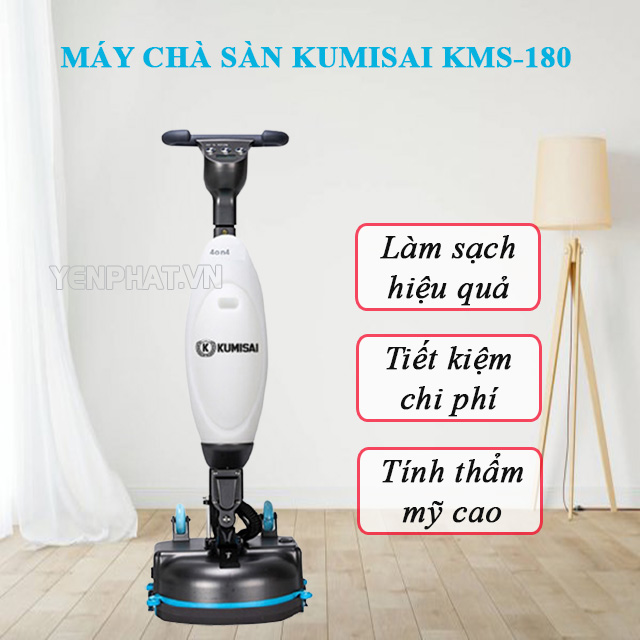 Lưu ý khi sử dụng máy chà sàn liên hợp Kumisai KMS-180