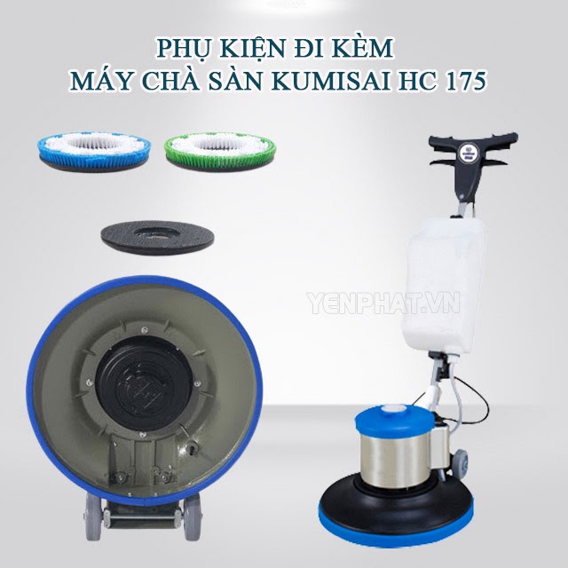 Ưu điểm nổi bật của máy chà sàn Kumisai HC 175