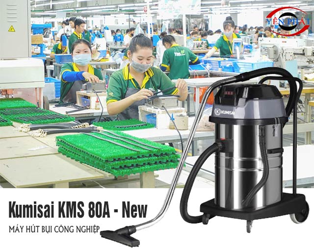 Thiết kế máy hút bụi công nghiệp Kumisai KMS 80A-New