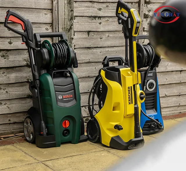 Nên mua máy rửa xe Bosch hay Karcher? So sánh 8 điểm nổi bật