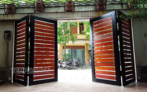 Ưu điểm của cửa cổng 4 cánh gấp - Điện Máy Yên Phát