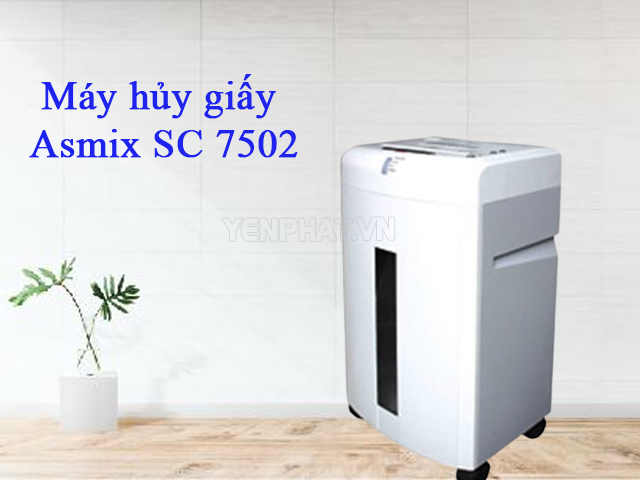 Máy hủy giấy Asmix SC 7502 | Điện Máy Yên Phát