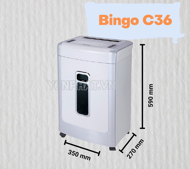 máy hủy giấy bingo c36 | Điện Máy Yên Phát