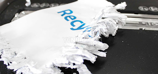 Máy huỷ tài liệu huỷ không hết giấy