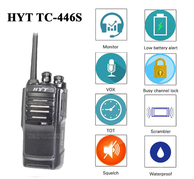 Bộ đàm HYT TC-446S