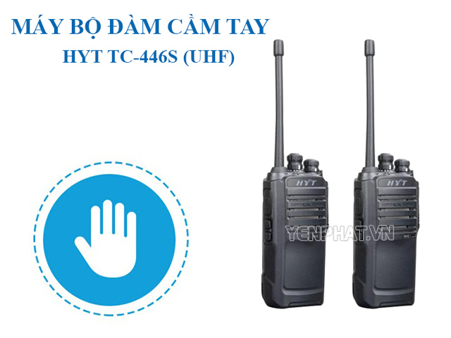 Bộ đàm cầm tay HYT TC-446S (UHF) 