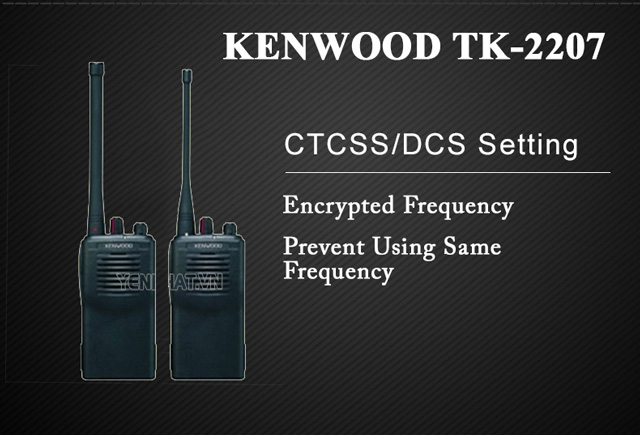 Ưu điểm và tính năng nổi bật của model Kenwood TK-2207